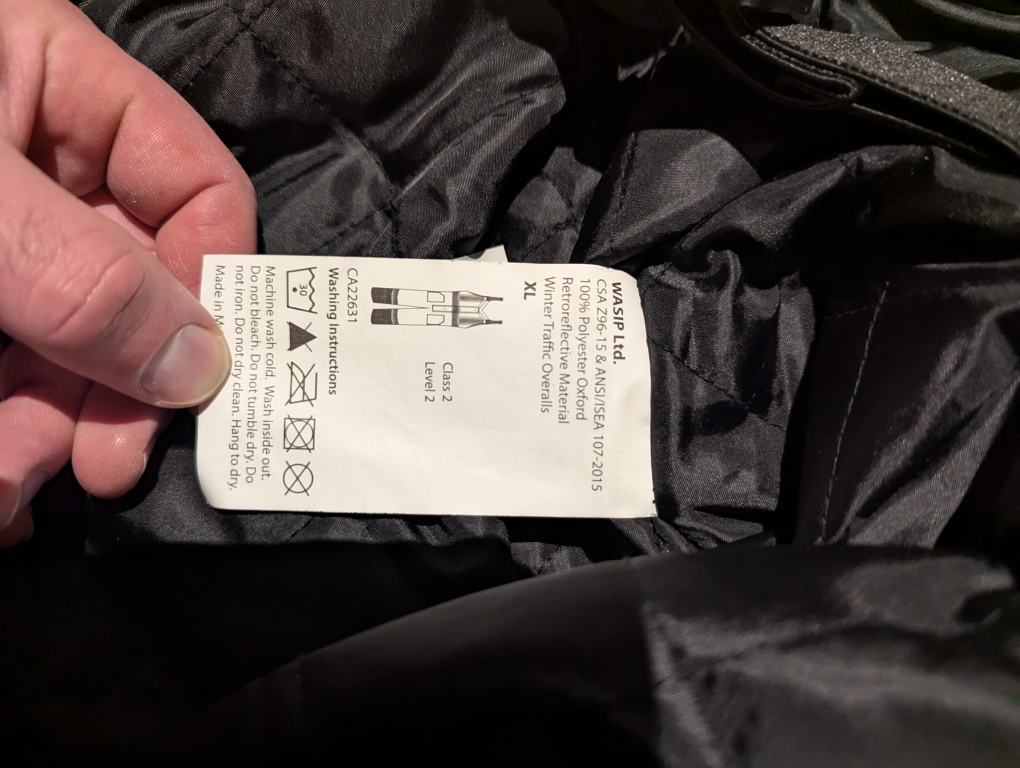 Hi Vis winter coveralls - photo 3