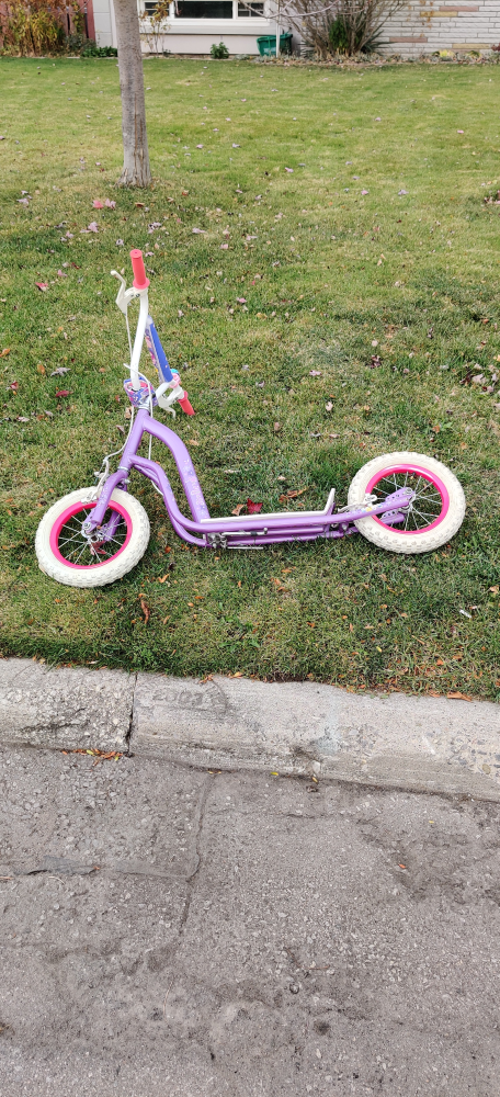 Free Purple Kids Scooter