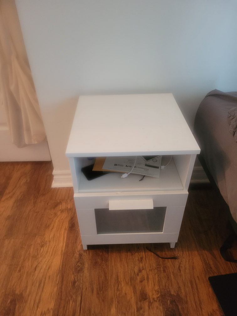 IKEA White Nightstand