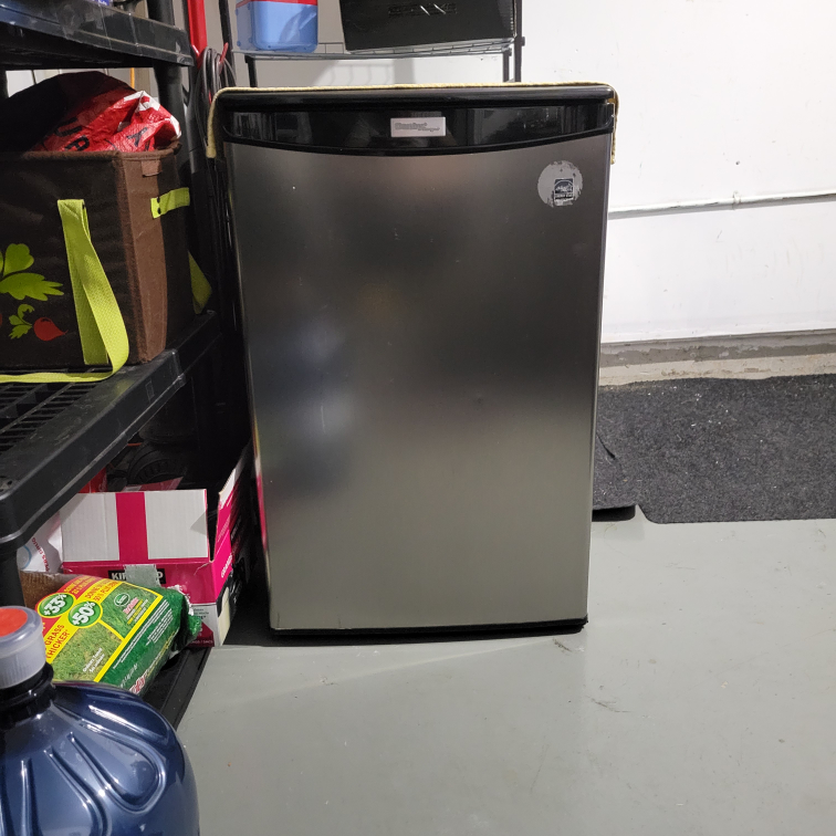 Stainless Steel Mini Fridge