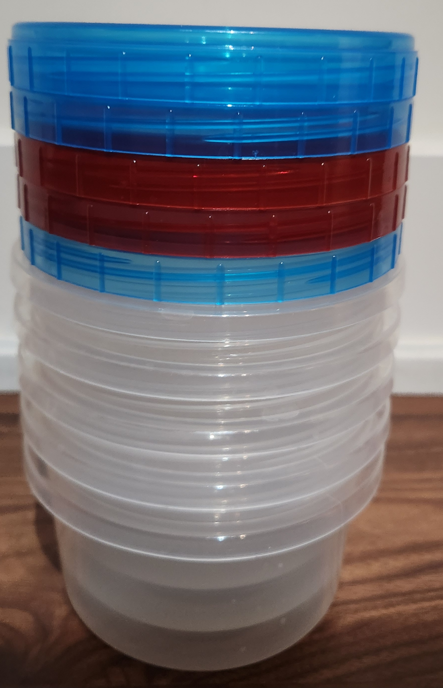 🧡(Bundle)various sized food storage containers - photo 4