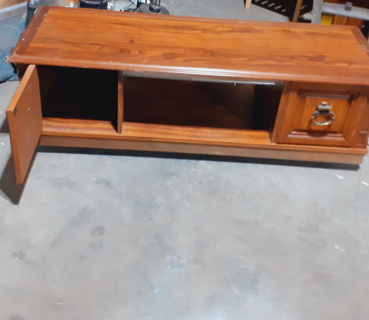 Wooden coffee table