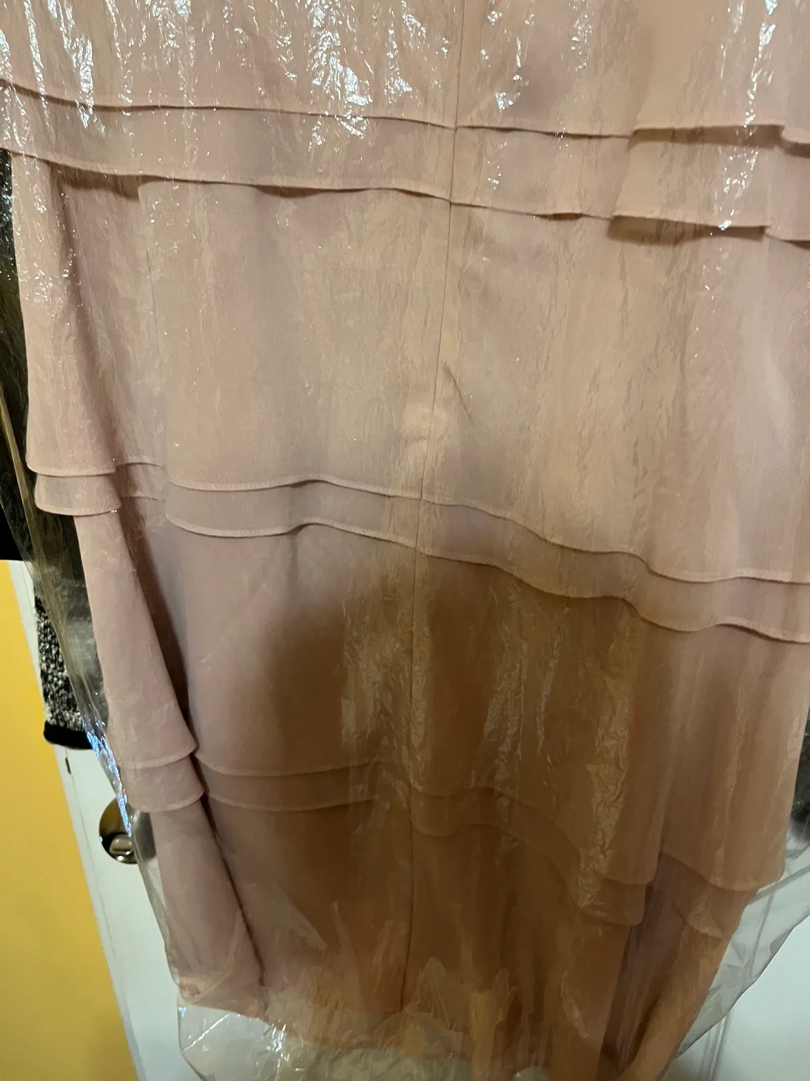 Adrianna Papell Blush Pink Lace Party image indicator(4)