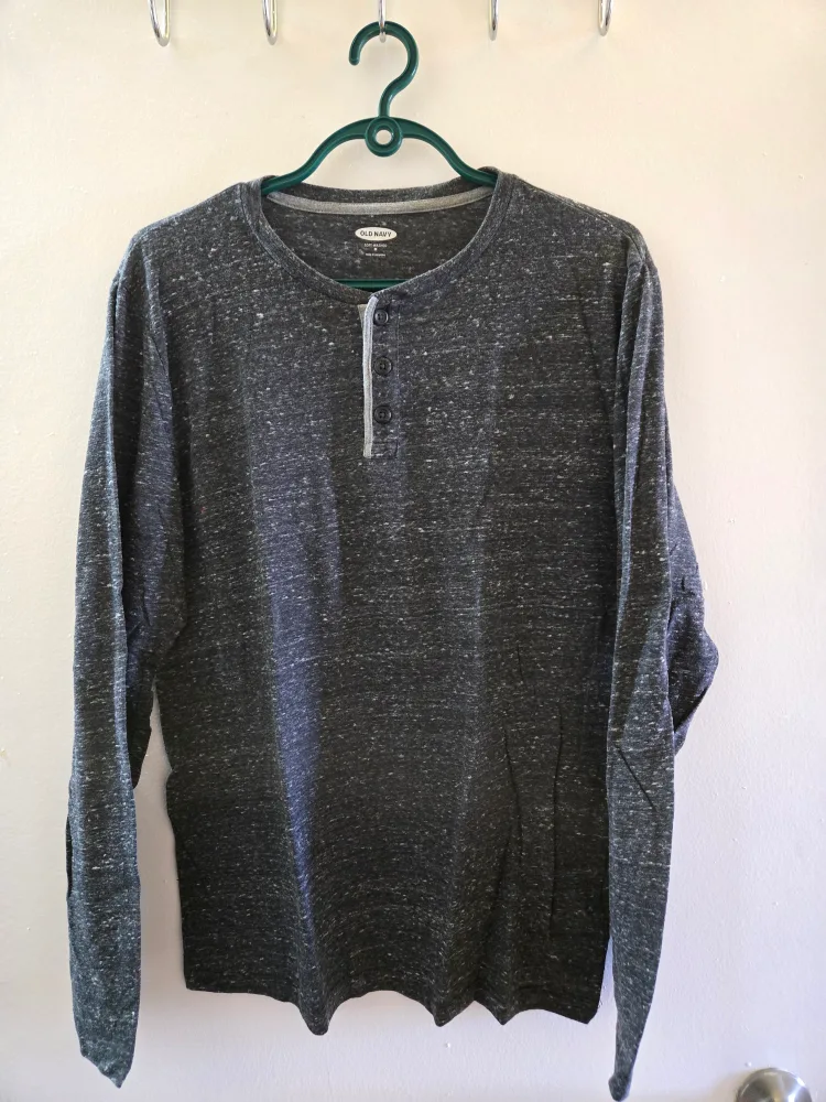 Old Navy Men's Long Sleeve Henley thumbnail