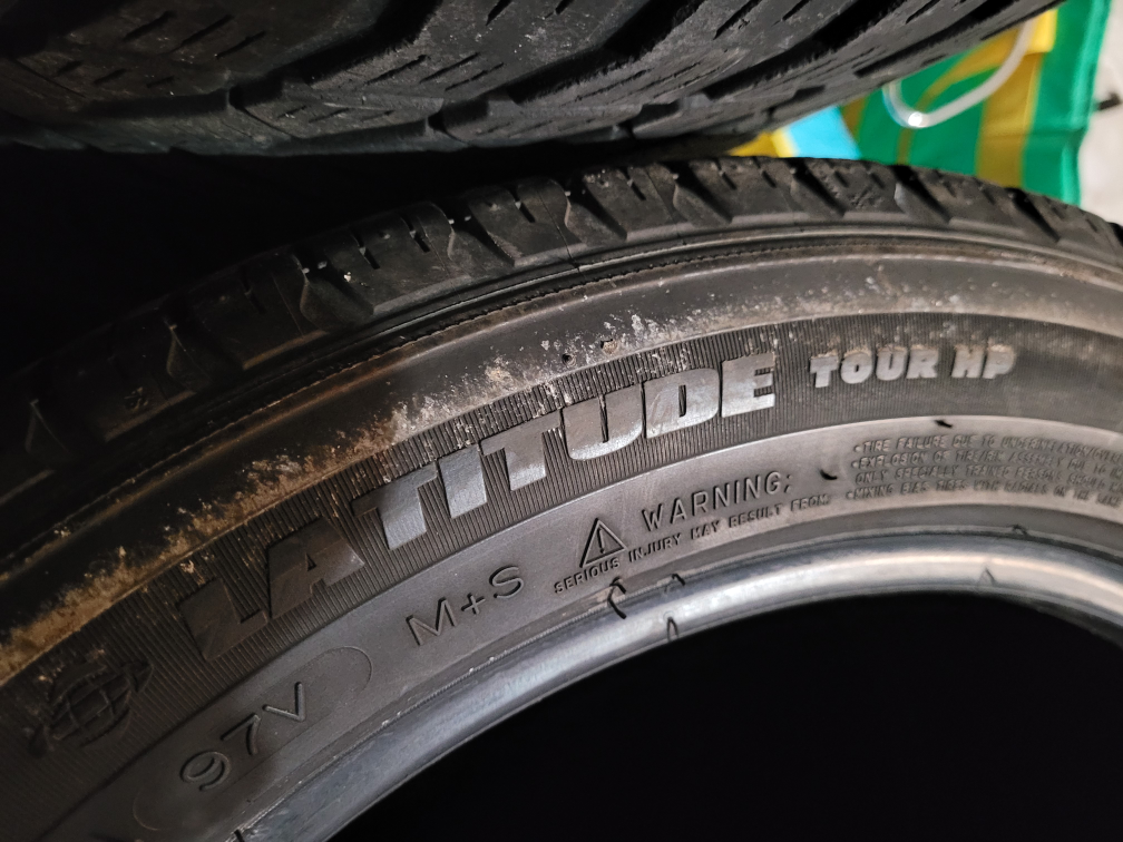 235 50 18 Michelin Latitude Tour HP Tires