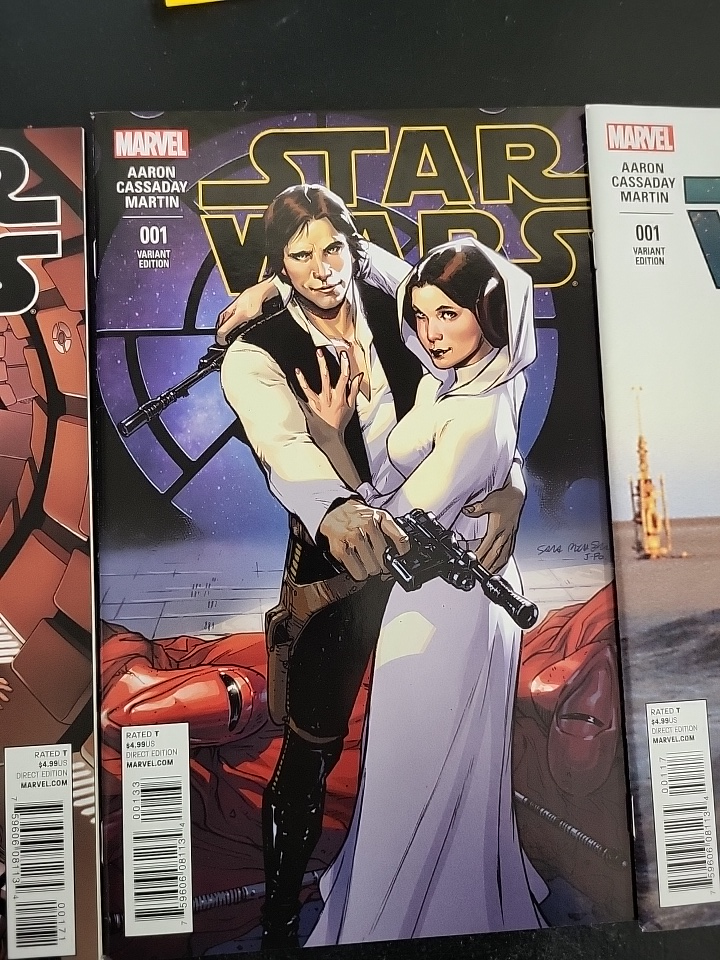 Star Wars #1 Variant Comic Book Set - photo 3