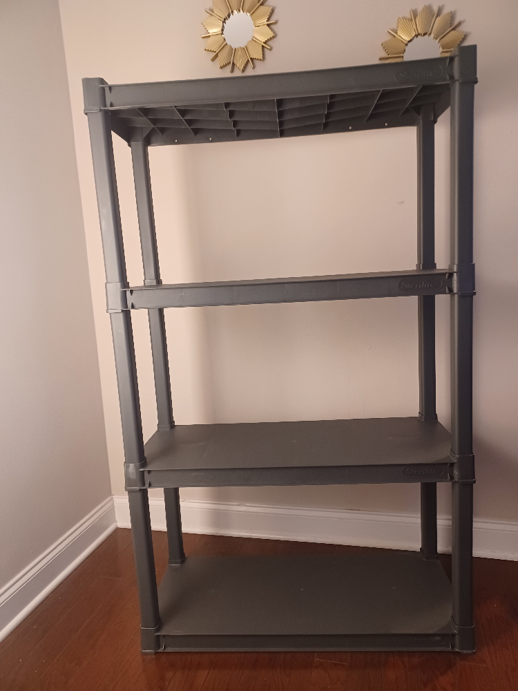 4 Shelf Storage Shelf Unit