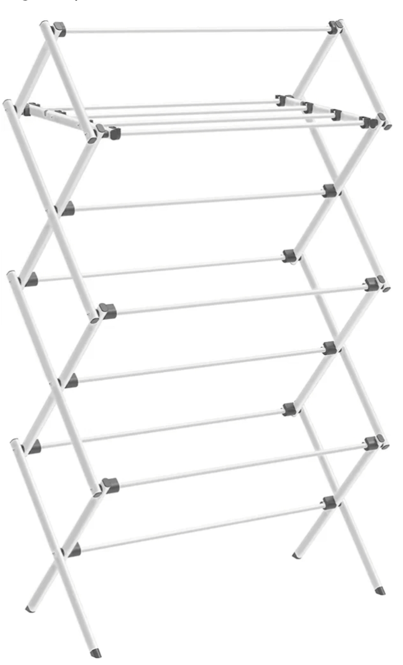 Folding Clothes Drying Rack