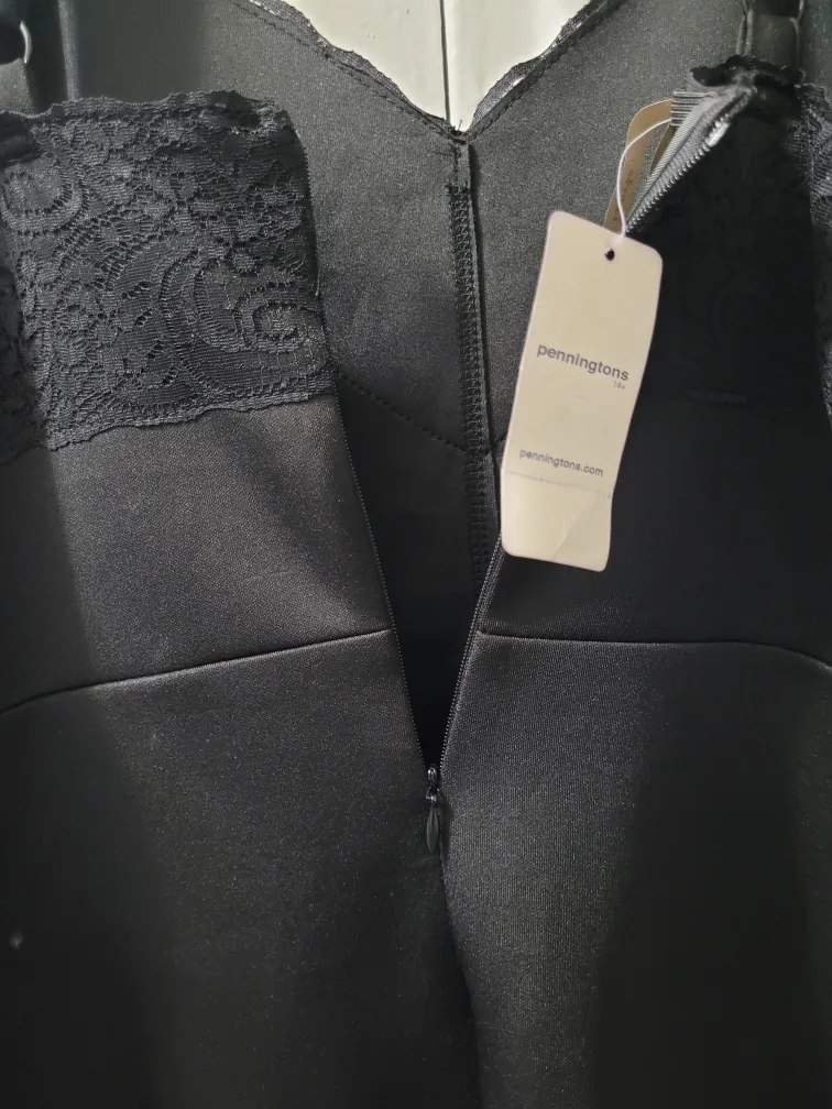 NEW Penningtons Lace Trimmed Slip Dress/Lingerie) image indicator(3)