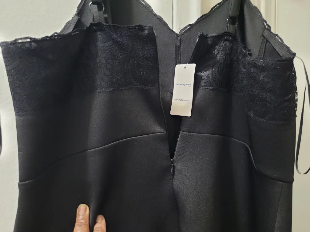 NEW Penningtons Lace Trimmed Slip Dress/Lingerie) image indicator(6)