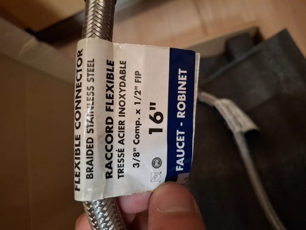 Stainless Steel Flexible Connector 16 inch image indicator(2)