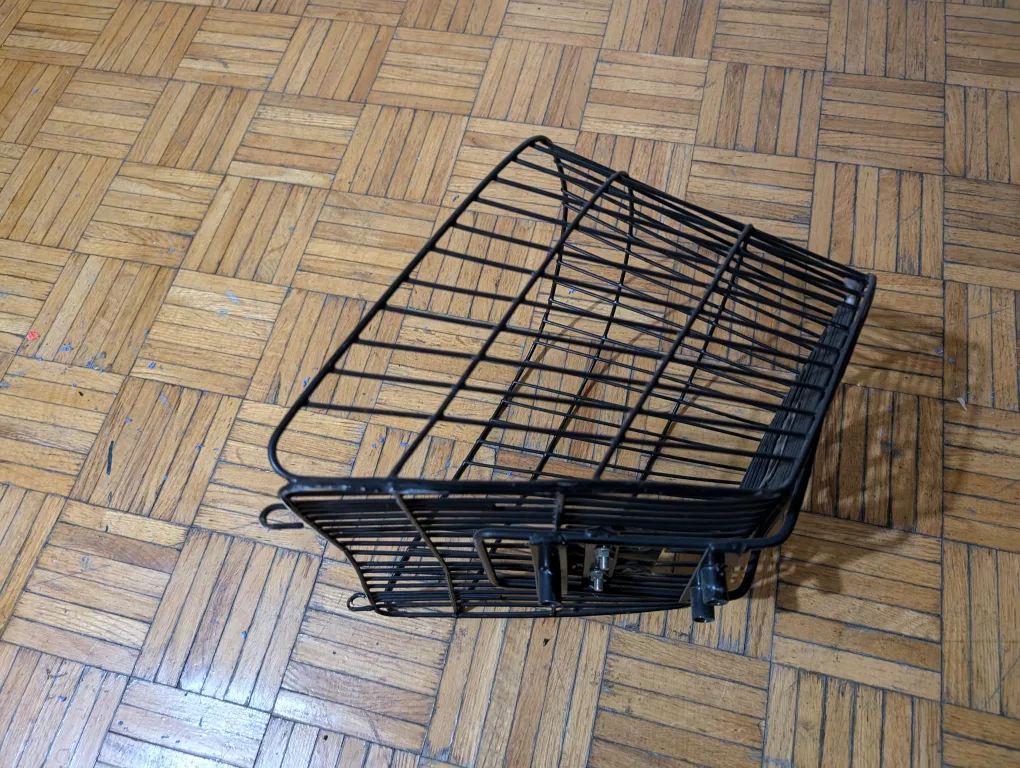Front Basket rack for ebike or scooter as is image indicator(2)