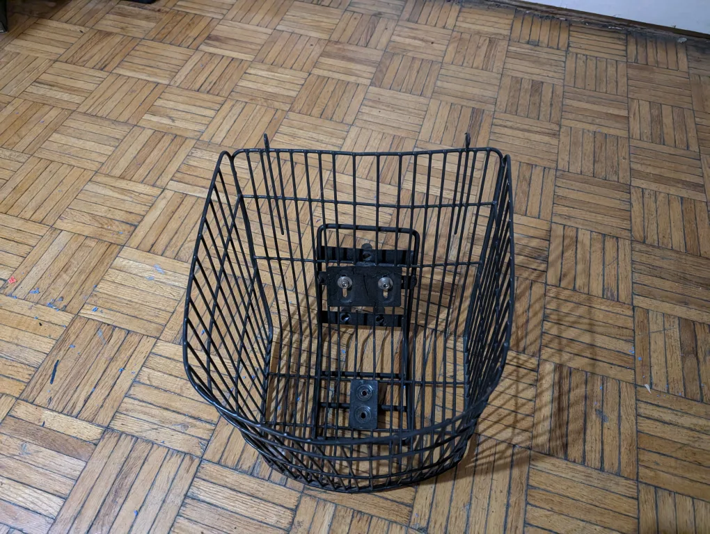 Front Basket rack for ebike or scooter as is image indicator(3)