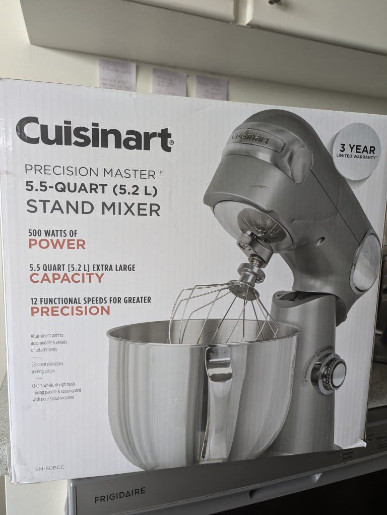 Cuisinart Precision Master 5.5-Quart Stand Mixer - Silver