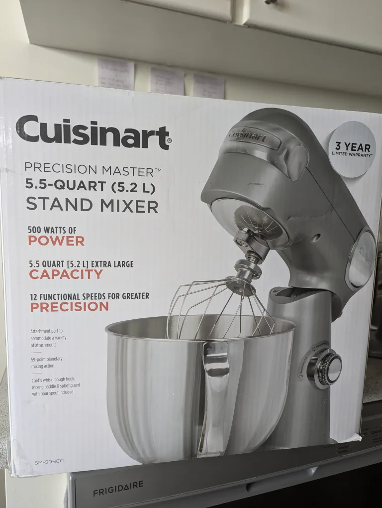 Cuisinart Precision Master 5.5-Quart Stand Mixer - Silver thumbnail