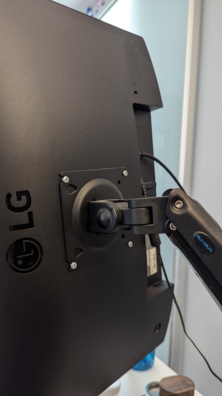 ⏰MOVING SALE⏰HUANUO Dual Monitor Stand - photo 3