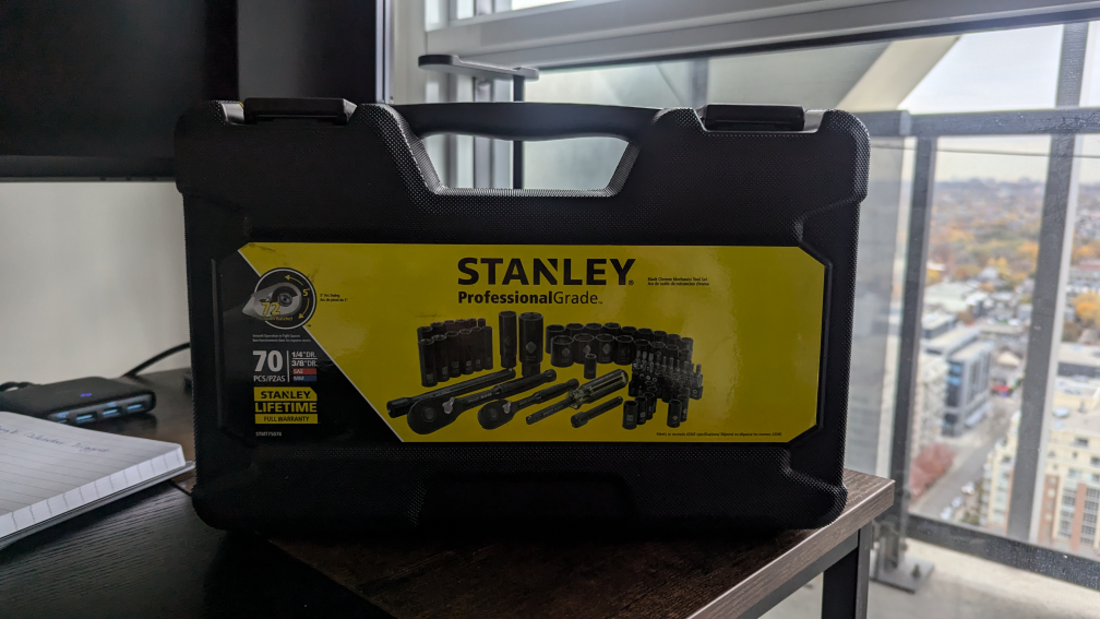 Stanley 70 Piece Mechanics Tool Set