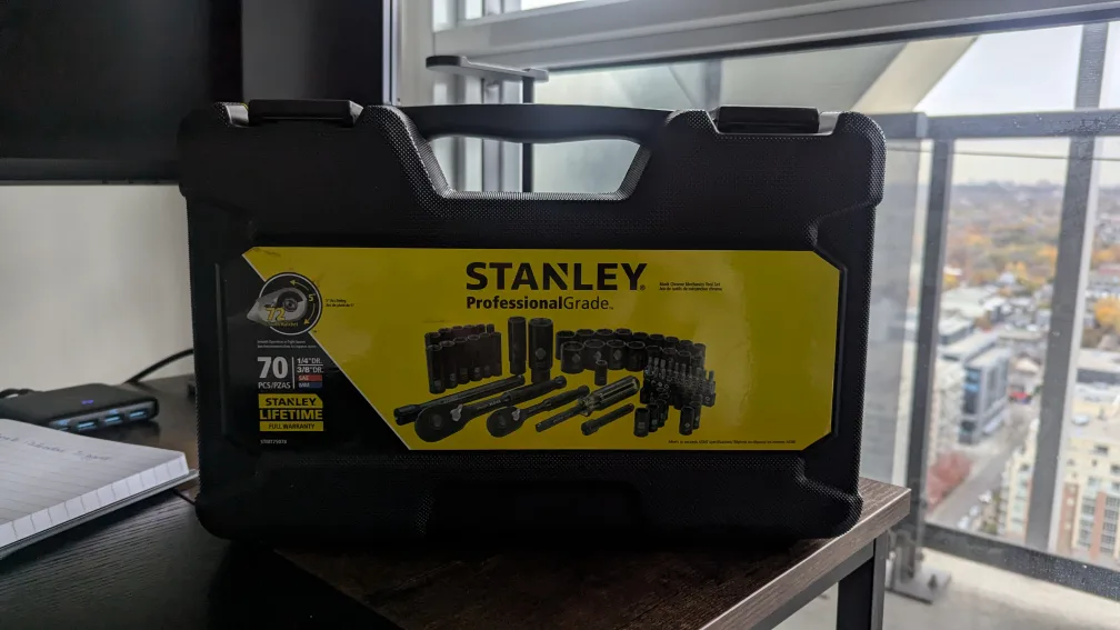 Stanley 70 Piece Mechanics Tool Set thumbnail