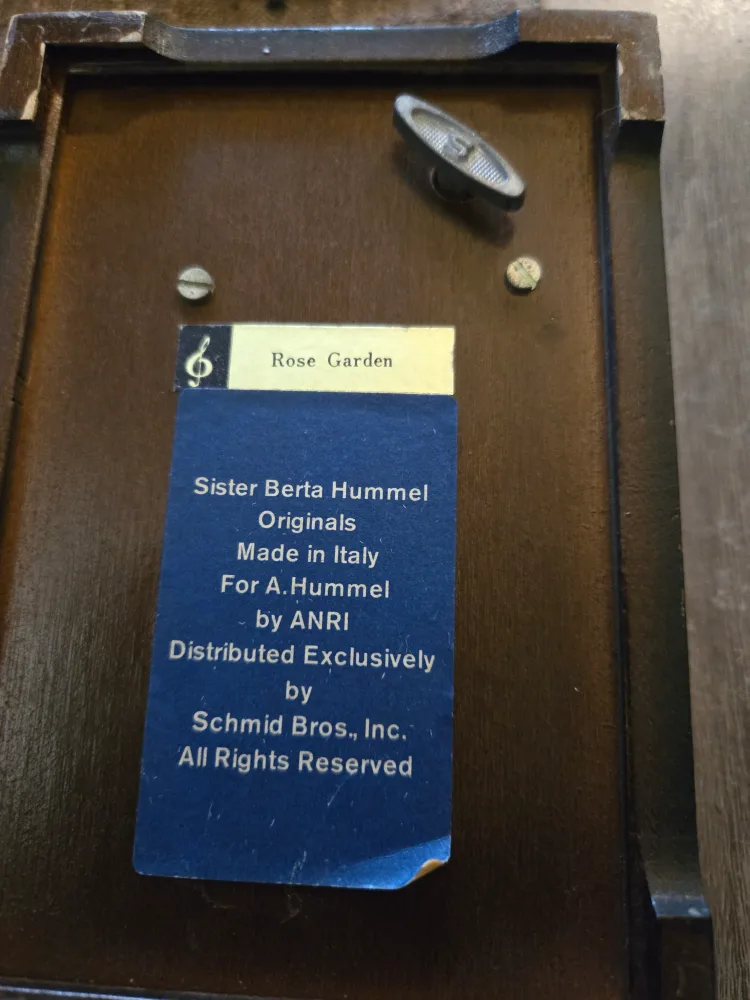 Vintage Sister Berta Hummel Music Box image indicator(2)