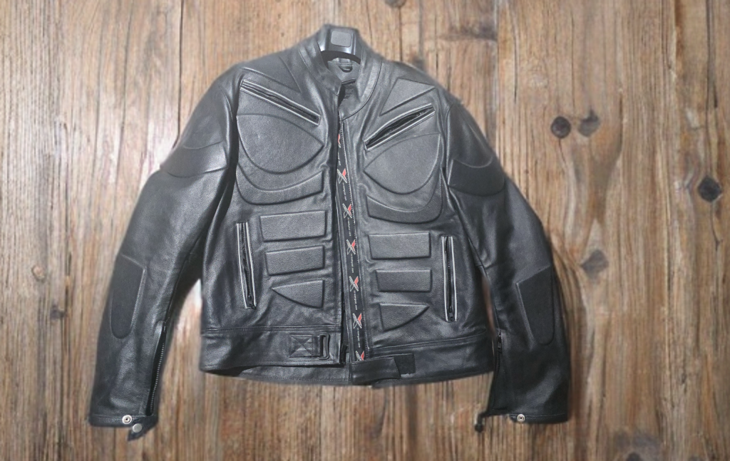 Black Leather Motorcycle Jacket