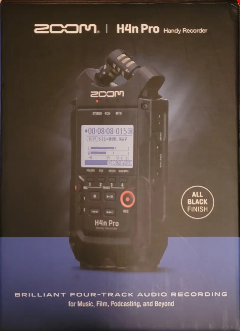 Zoom H4n Pro Handy Recorder (All Black) image indicator(4)