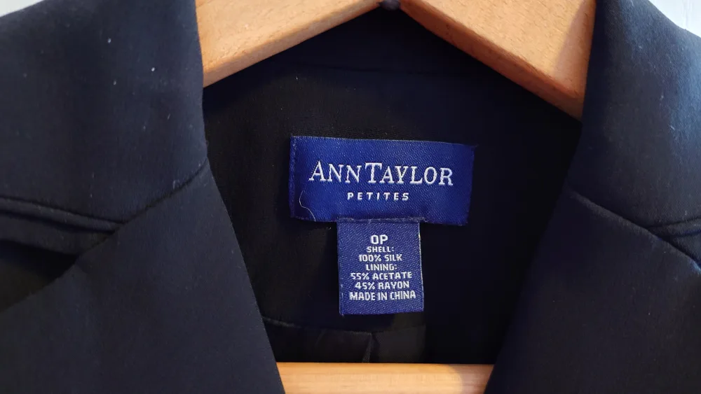 Ann Taylor Petite Black Blazer image indicator(3)