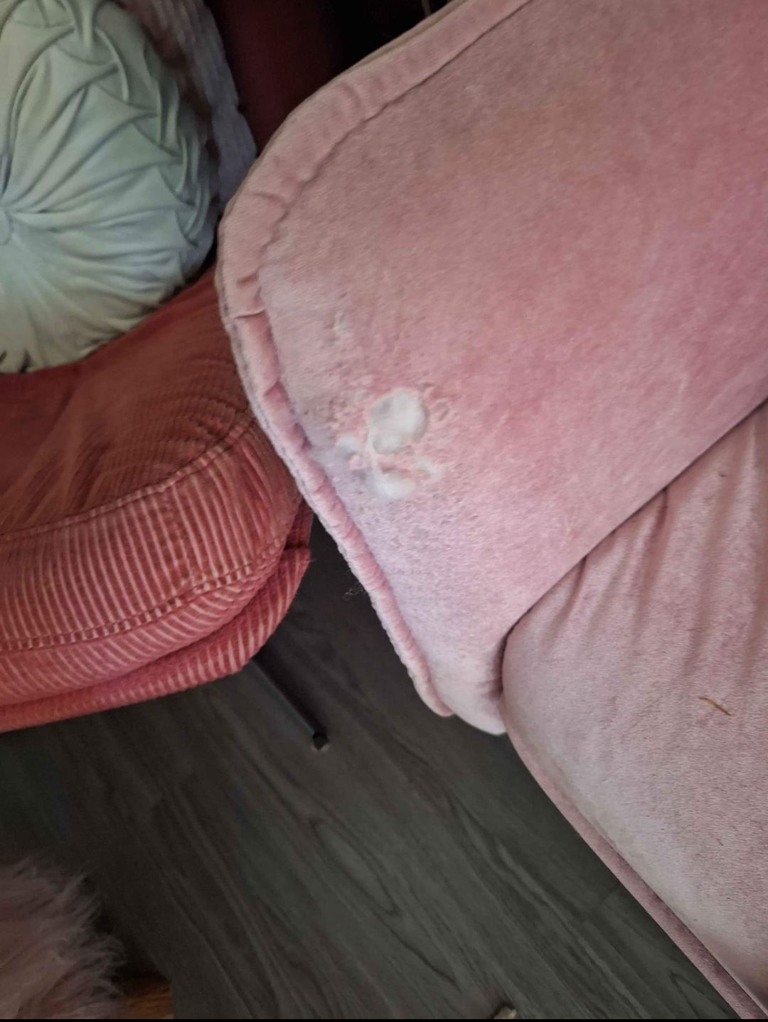 Pink sofa bed - photo 2