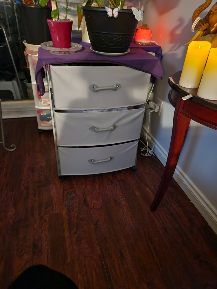 3 Drawer Rolling Cart