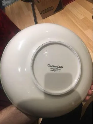 Pasta Serving Bowl Trattoria  Italia Large porcelain image indicator(5)