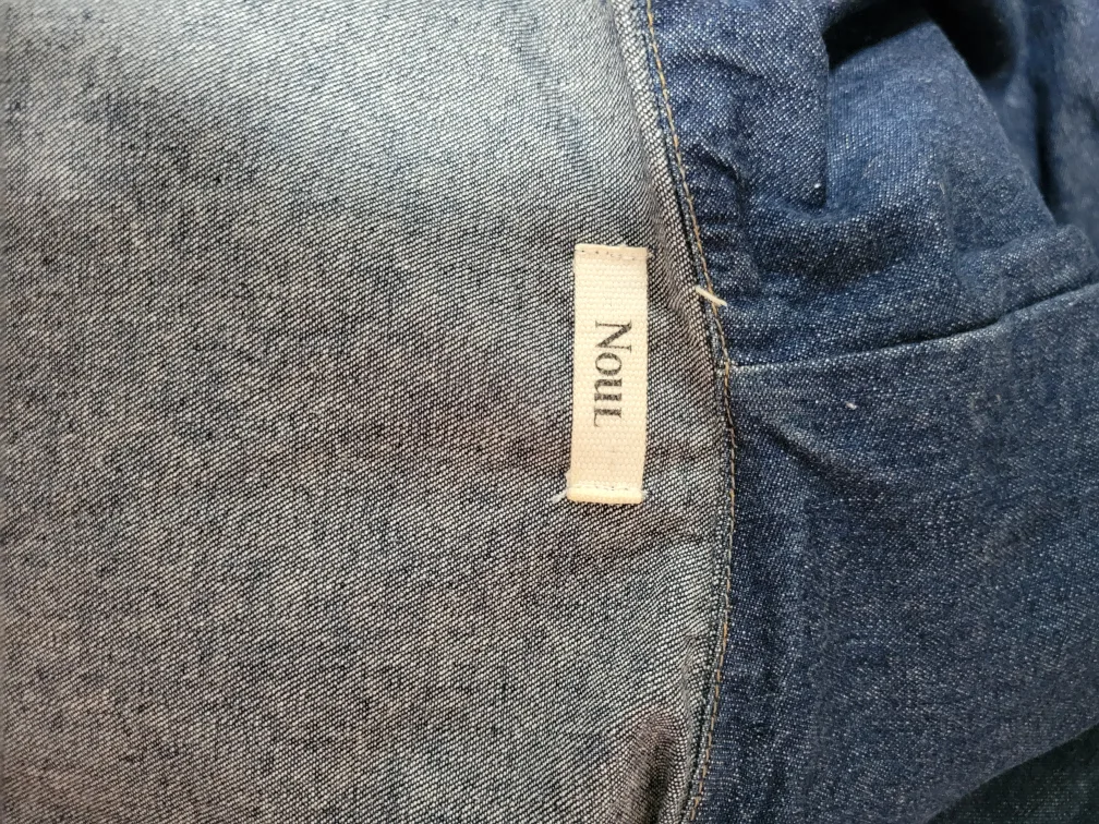 Nooul Denim Button Up Shirt with Hood image indicator(4)