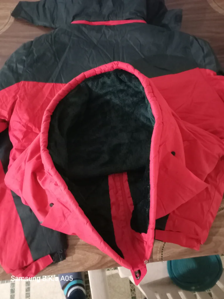 Red and Black Winter Jacket image indicator(4)