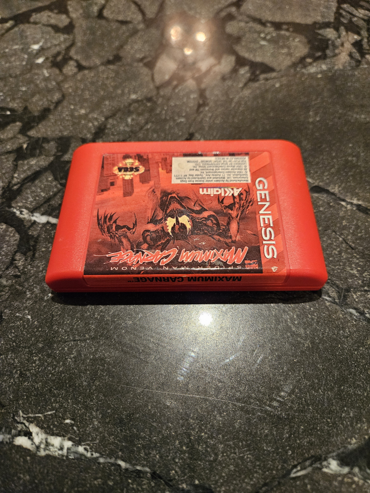 Sega Genesis - Spiderman Maximum Carnage - photo 2