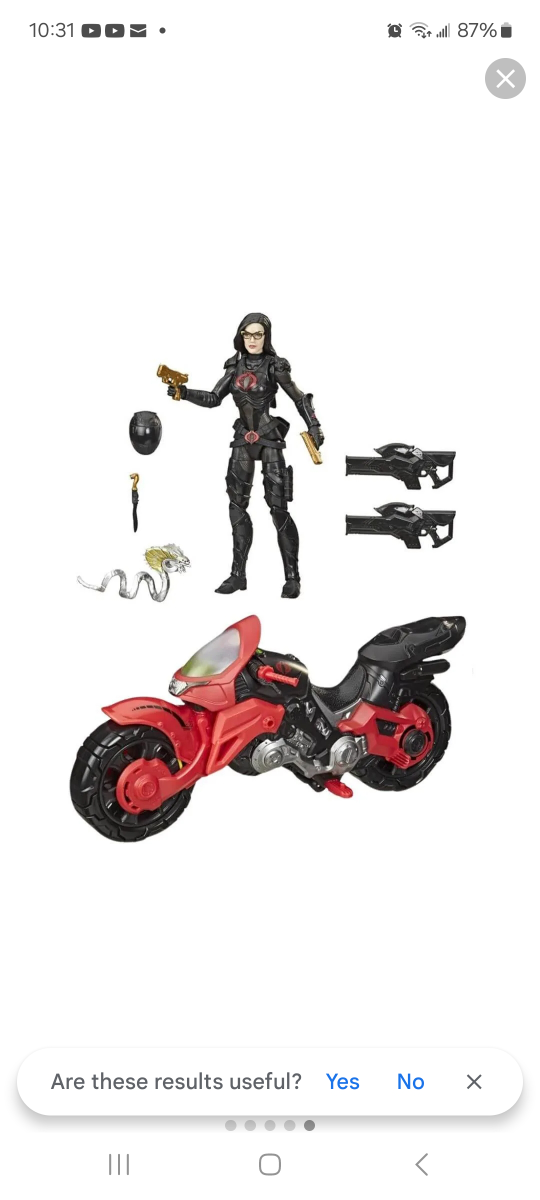 G.I. Joe Classified Series Baroness with Cobra B.A.T. Cycle - photo 4