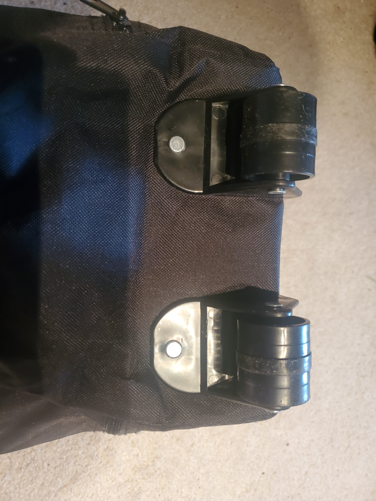 Portable net bag with wheels - photo 3