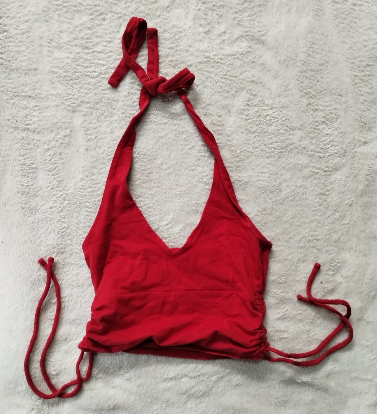 Red Halter Top