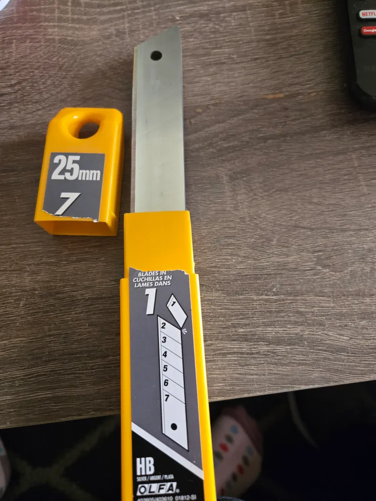 for exactor knife 25 Blades 1 inch image indicator(2)