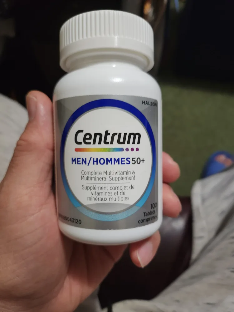 Centrum Men/Hommes 50+ Multivitamin thumbnail