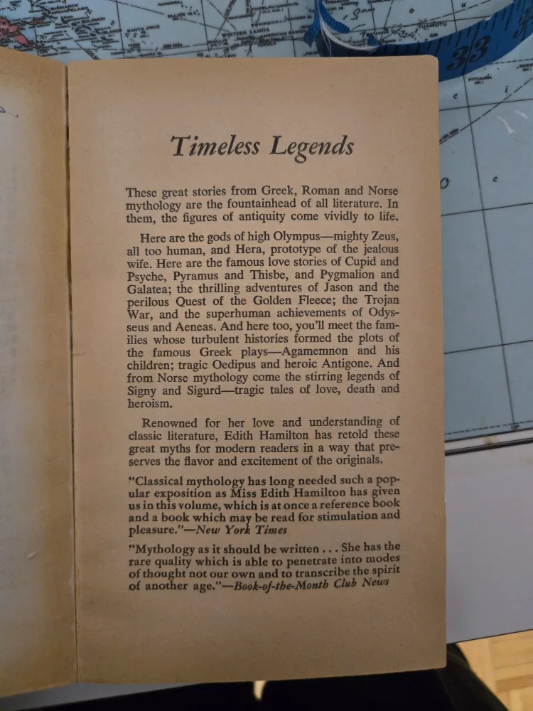 Mythology: Timeless Tales Of Gods And Heroes by Edith Hamilton image indicator(3)