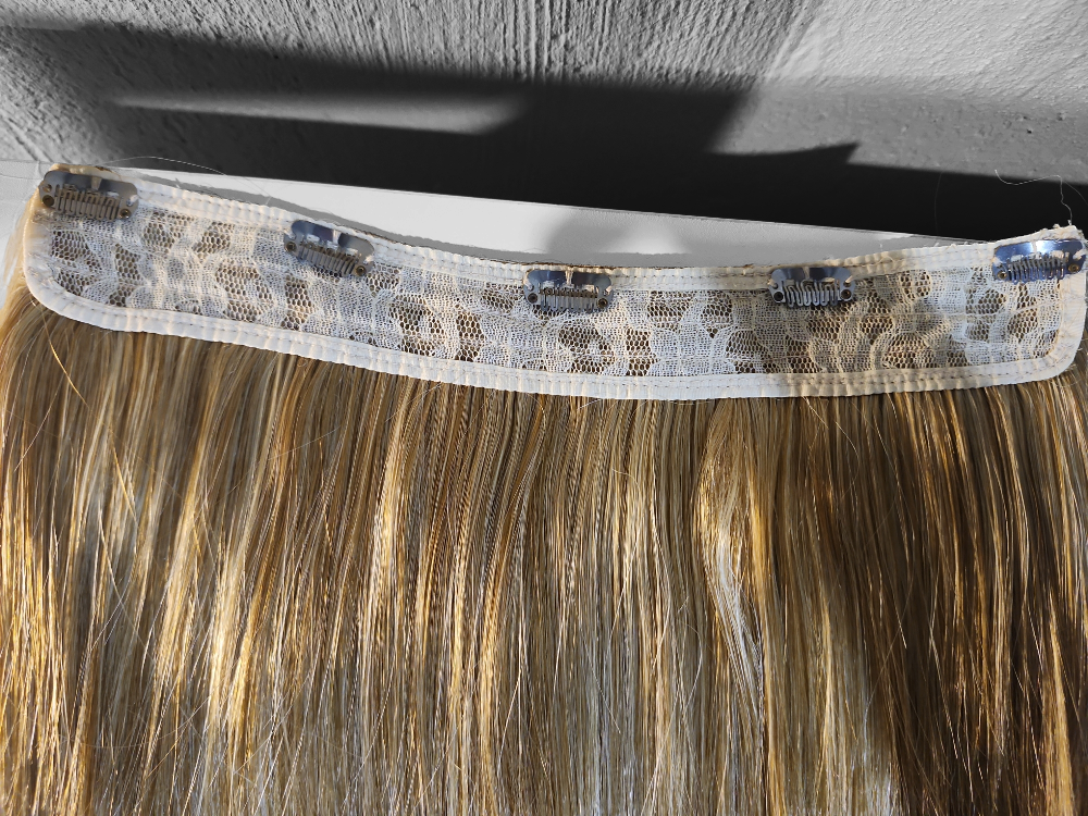 Real hair Clip-in Hair Extension filler - photo 3