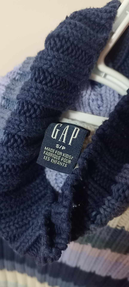 Gap Striped Turtleneck Sweater - photo 2