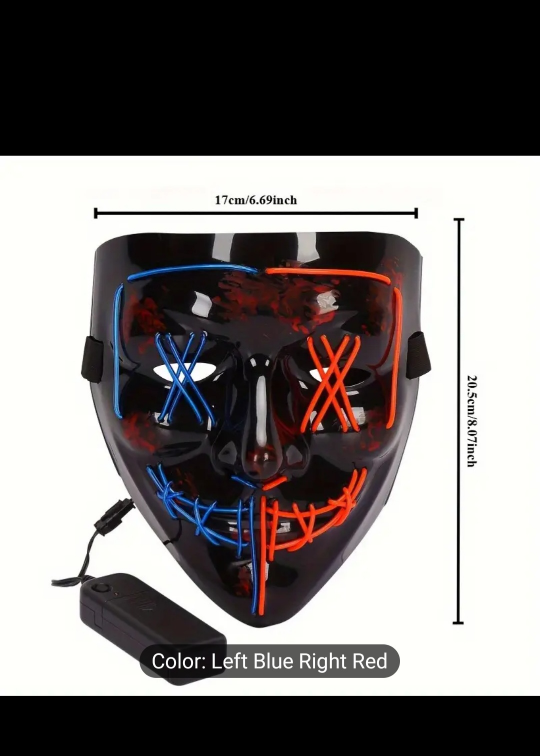 LED Light Up Mask - photo 2
