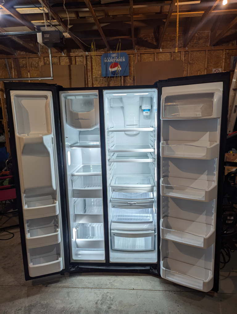 GE Side-by-Side Refrigerator