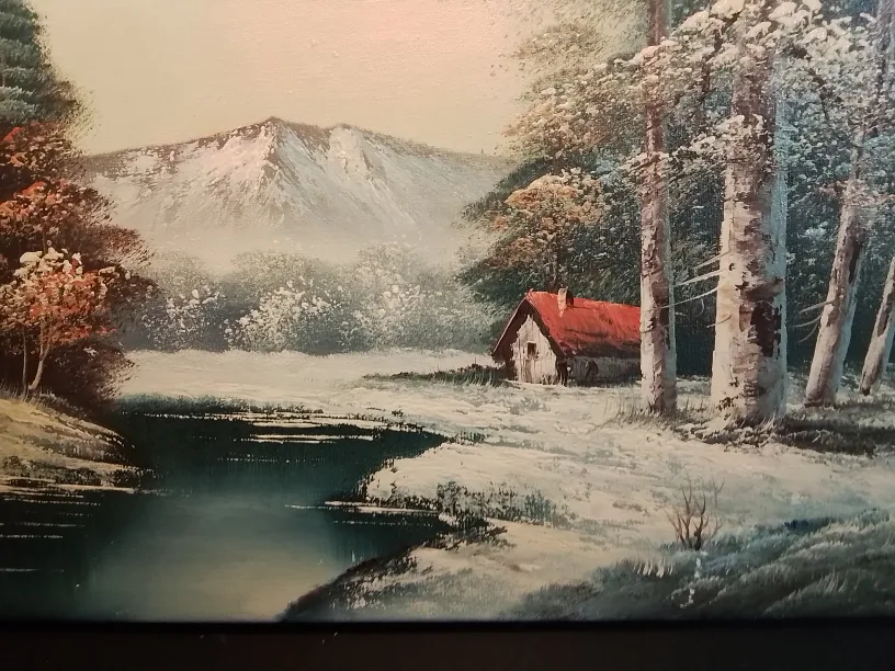 Thomas Kinkade Painting - Winter Wonderland image indicator(5)
