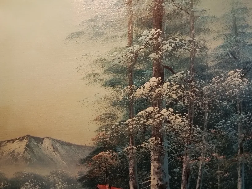 Thomas Kinkade Painting - Winter Wonderland image indicator(7)