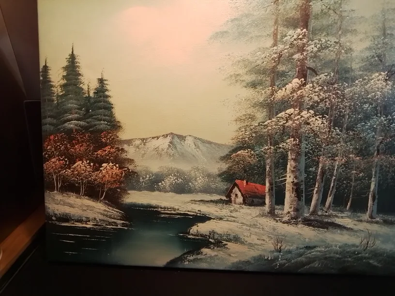 Thomas Kinkade Painting - Winter Wonderland image indicator(10)