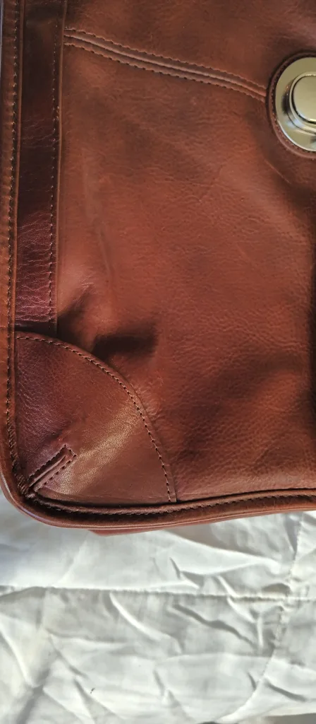 New without tag Andrew Marc Leather Briefcase image indicator(3)