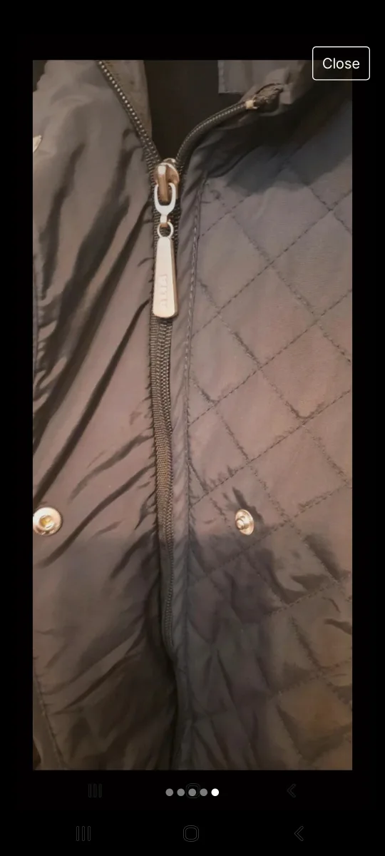 Black Quilted Jacket image indicator(5)