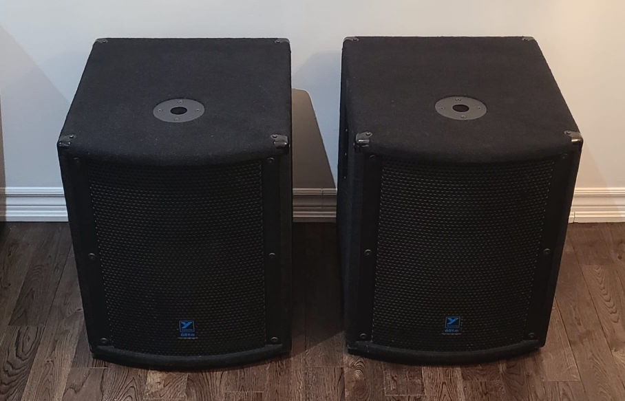LS720P Pair Elite Series Powered Subwoofer 15 inch Woofer
