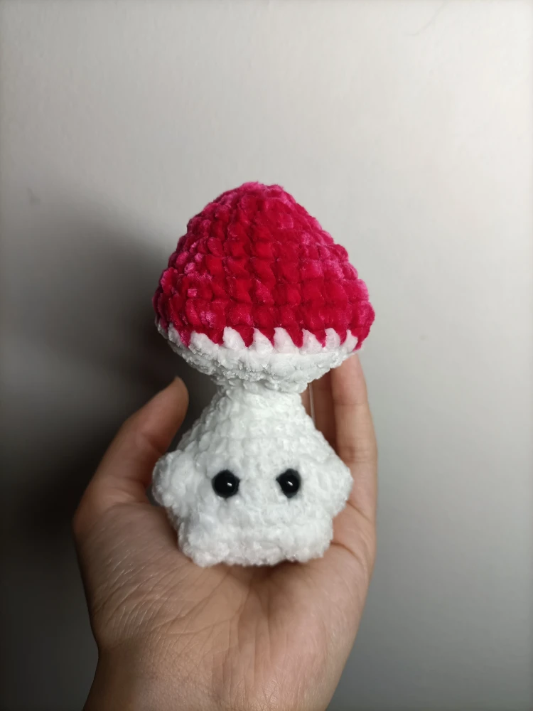 ❗NEED GONE ASAP❗Crochet Fidget Mushroom Plushie - photo 2