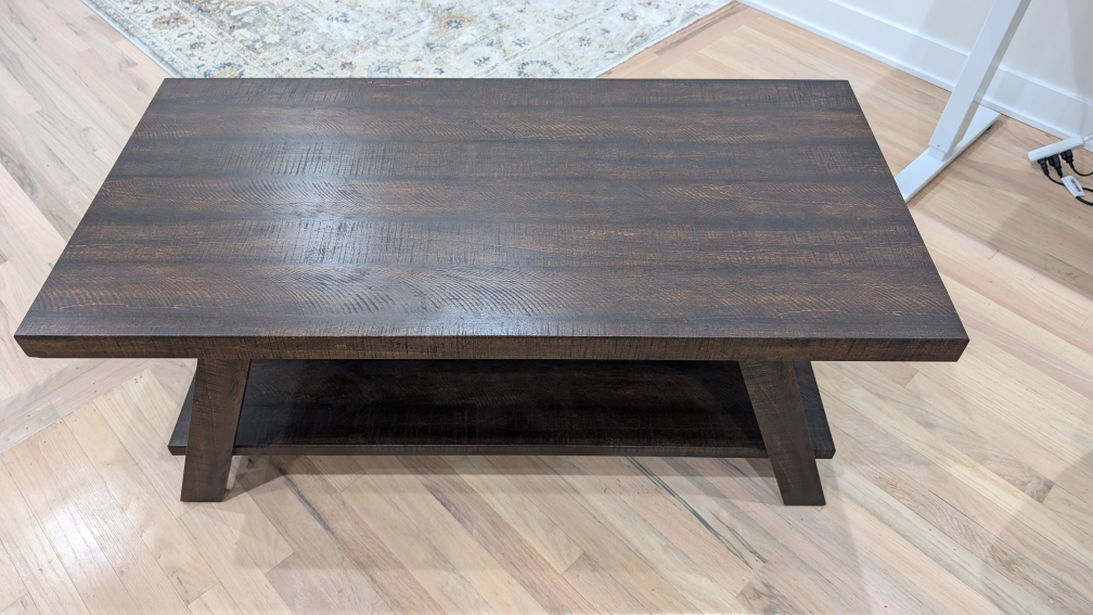 Wayfair Coffee Table with Shelf - photo 2